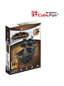 CUBICFUN 3D Palapeli The Queen Anne´s Revenge