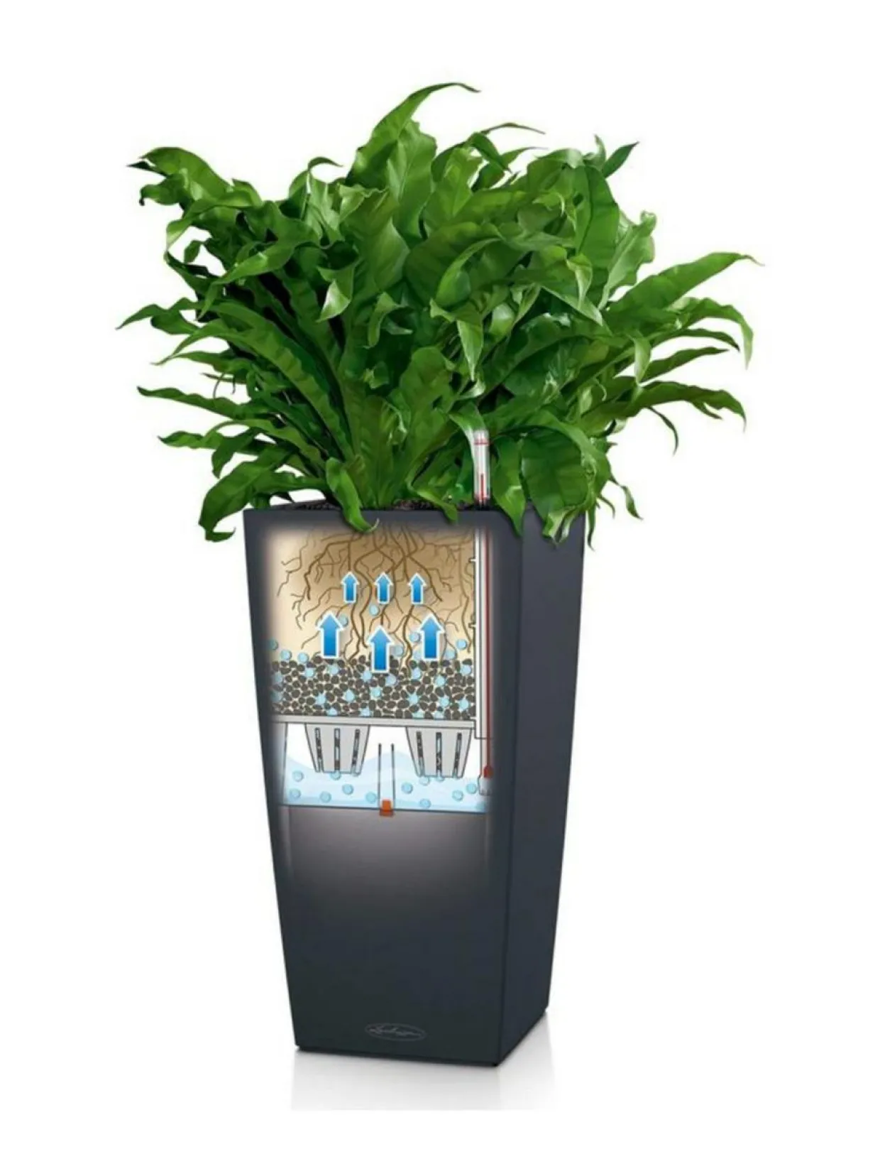 CUBICO Color 22 Hiekka altakasteluruukku ∅22x22cm korkeus 41cm