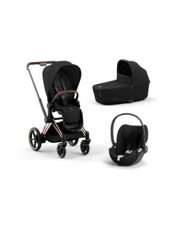 Cybex ePriam yhdistelmävaunut ja turvakaukalo (Rosegold)