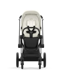 Cybex Priam 4 yhdistelmävaunut ja turvakaukalo (Chrome/Black)