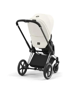 Cybex Priam 4 yhdistelmävaunut ja turvakaukalo (Chrome/Black)