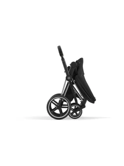 Cybex Priam 4 yhdistelmävaunut ja turvakaukalo (Chrome/Black)
