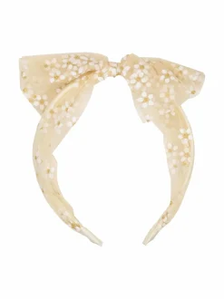 Daisy Tulle Bow -hiuspanta