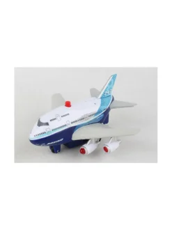 DARON Boeing-lentokone valoilla ja äänillä, 13 cm