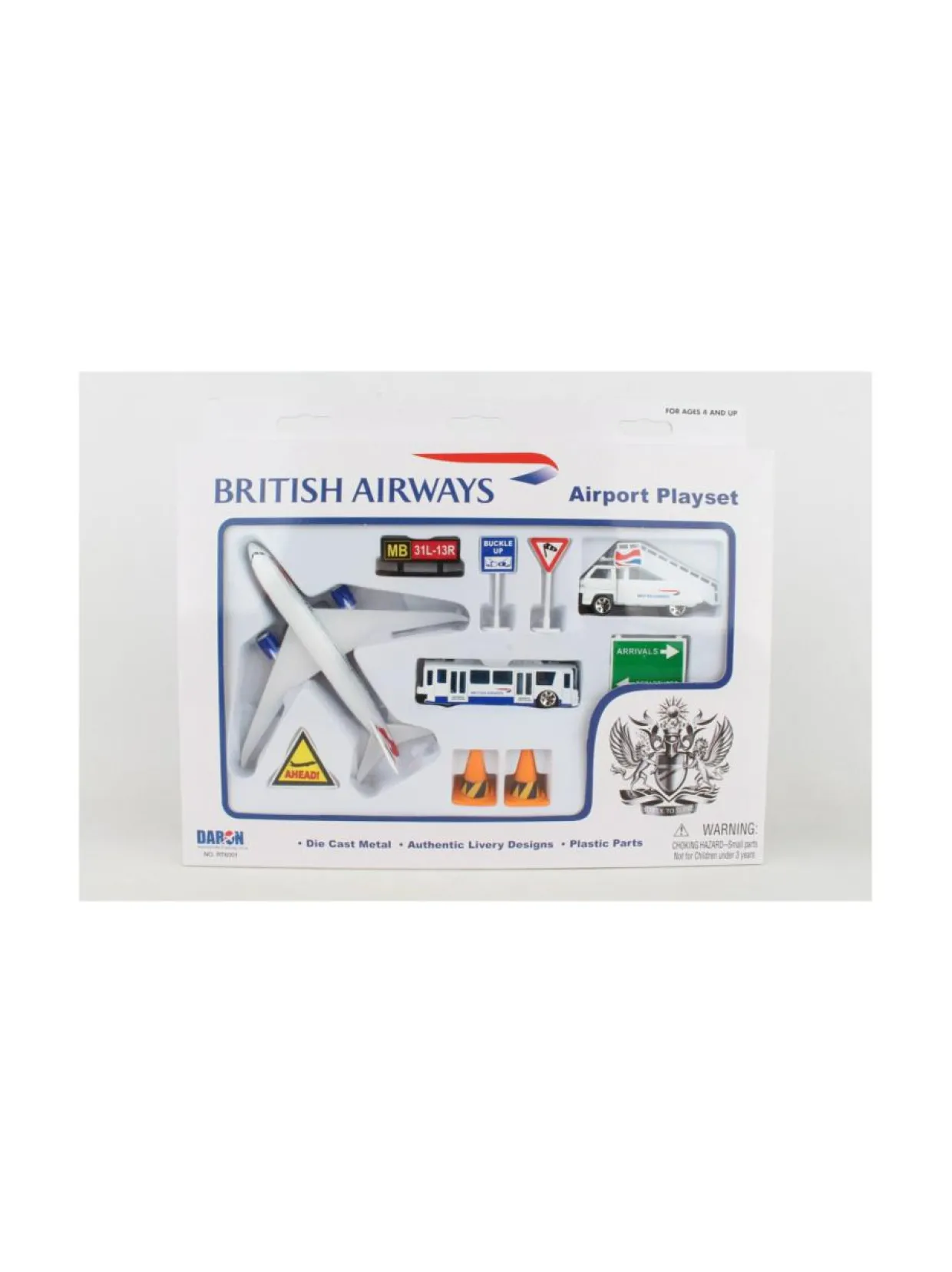 DARON British Airways Lentokenttä-leikkisetti