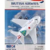 DARON British Airways-lentokone valoilla ja äänillä, 13 cm