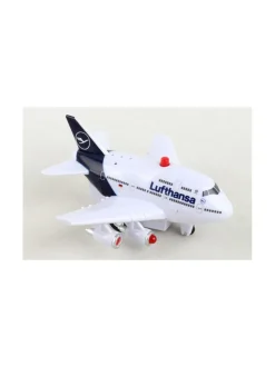 DARON Lufthansa-lentokone valoilla ja äänillä, 13 cm