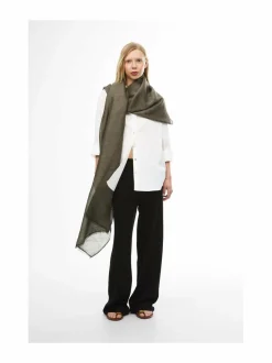 Dawn- pellava-silkkihuivi