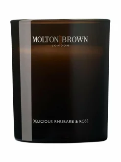 Delicious Rhubarb & Rose Luxury Candle -tuoksukynttilä