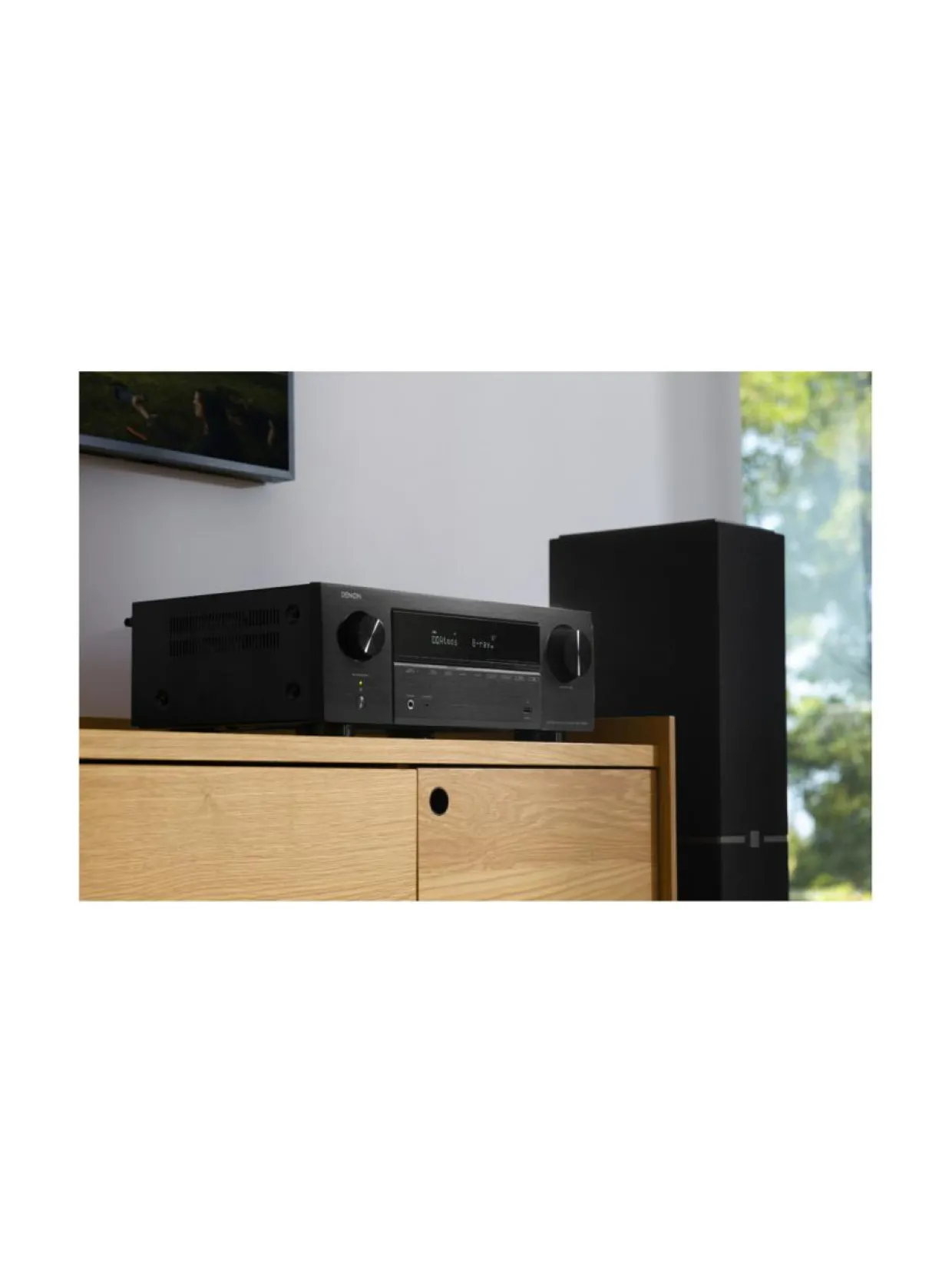 Denon AVR-X1800H 7.2 HEOS 8K AV-viritinvahvistin