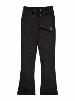 Diamante Bootcut Jogger -samettihousut