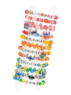 DISNEY STITCH Rannekorujen valmistussetti ja tarinavihko