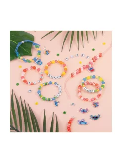 DISNEY STITCH Rannekorujen valmistussetti ja tarinavihko