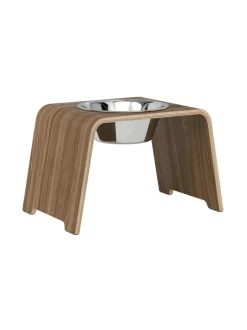 dogBar® Single korotettu ruokakuppi - Pähkinä