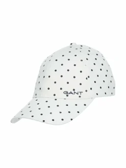 Dot Print Cotton Twill -lippalakki