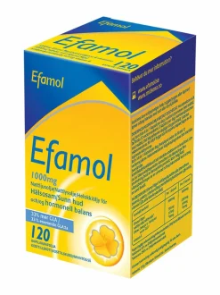 Efamol Helokkiöljy+E-vitamiini -ravintolisä 120 kaps./1000 mg