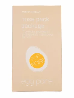 Egg Pore Nose Pack Package -ihohuokosten puhdistuslaput 7 kpl