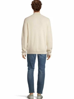 Elias halfzip fisherman -neule