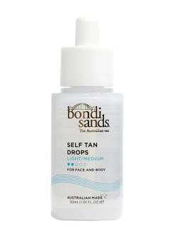 Face Drops Light/Medium -itseruskettavat tipat, 30 ml