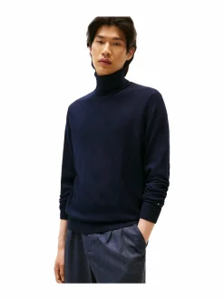 Fine Merino Roll Neck -neule