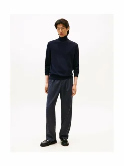 Fine Merino Roll Neck -neule