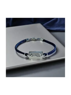 Finland rannekoru - marine/teräs