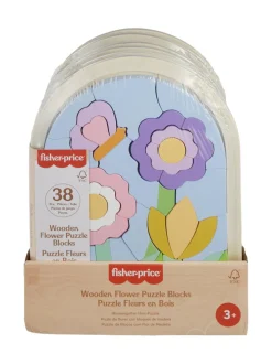 FISHER-PRICEn puinen kukkapalapeli