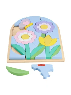 FISHER-PRICEn puinen kukkapalapeli