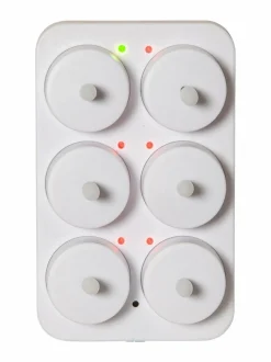 Flamme Charge LED -tuikkukynttilät 6 kpl