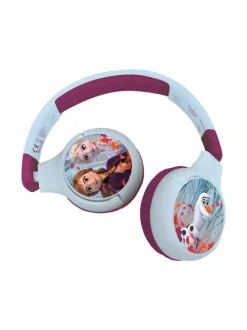 FROZEN taitettavat 2in1 Bluetooth kuulokkeet äänenvoimakkuuden rajoittimella