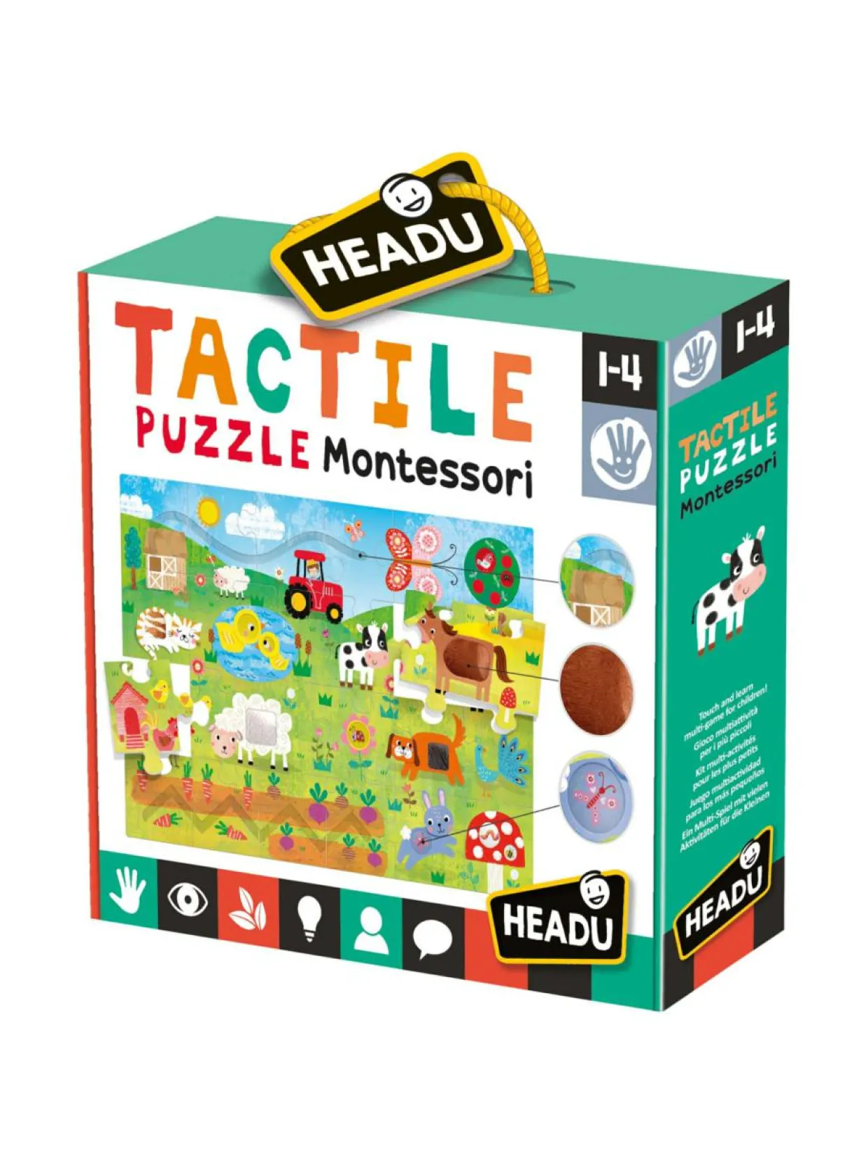 HEADU Montessori kosketuspalapeli