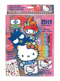 HELLO KITTY Värityslehtiö ja kyniä
