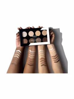 Highlight & Contour Pro Palette -korostus- ja varjostuspaletti 16,2 g