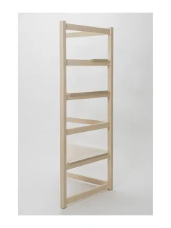 Hima Corner säädettävä työpiste ja hylly - Natural Birch