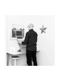 Hima Lifter seisomatyötaso - Brilliant White