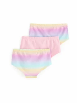 Hipster Rainbow -alushousut 3-pack