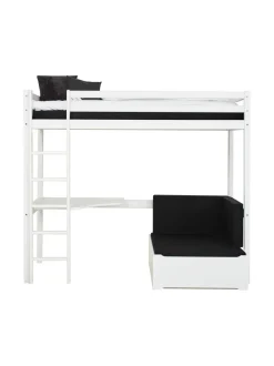 Hoppekids ECO Dream Parvisänky kulmapöydällä ja lisävuoteella 90cm x 200cm