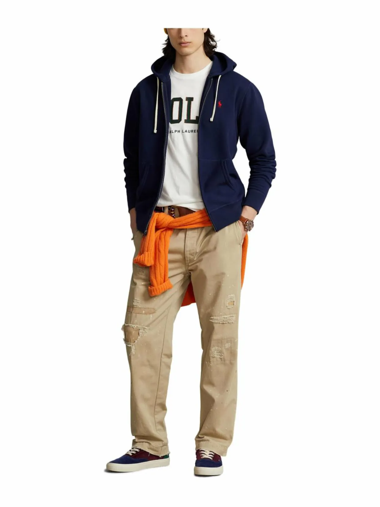 Hupullinen collegetakki