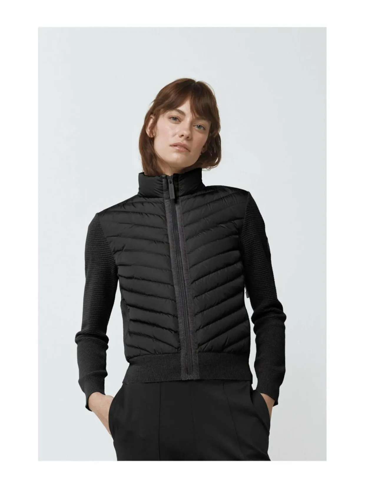 Hybridge Knit -hybridiuntuvatakki