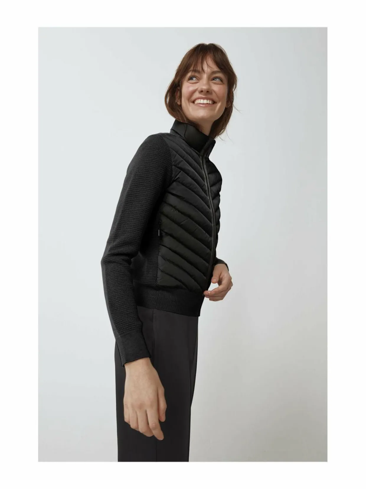 Hybridge Knit -hybridiuntuvatakki