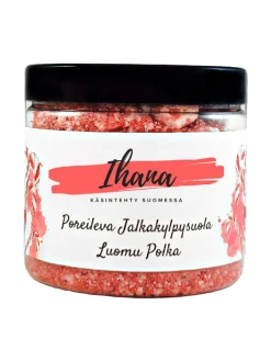 IHANA Poreileva Jalkakylpysuola Luomu Polka 250g
