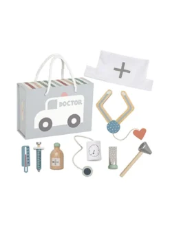 JABADABADO Lääkärinlaukku, hopeanvärinen