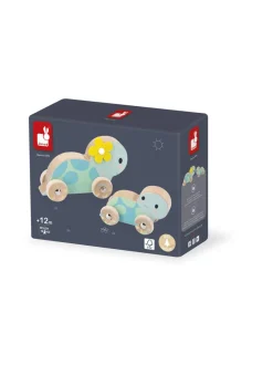 JANOD työntölelu kilpikonna, 2 kpl