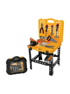 JCB Leikkisetti Työkalupenkki ja -salkku