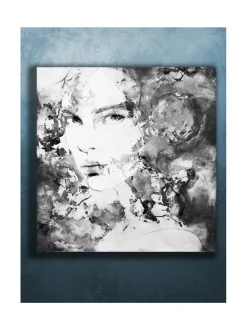 Jenniemilia Design, KATA, voimanainen canvas -taulu 100x100cm