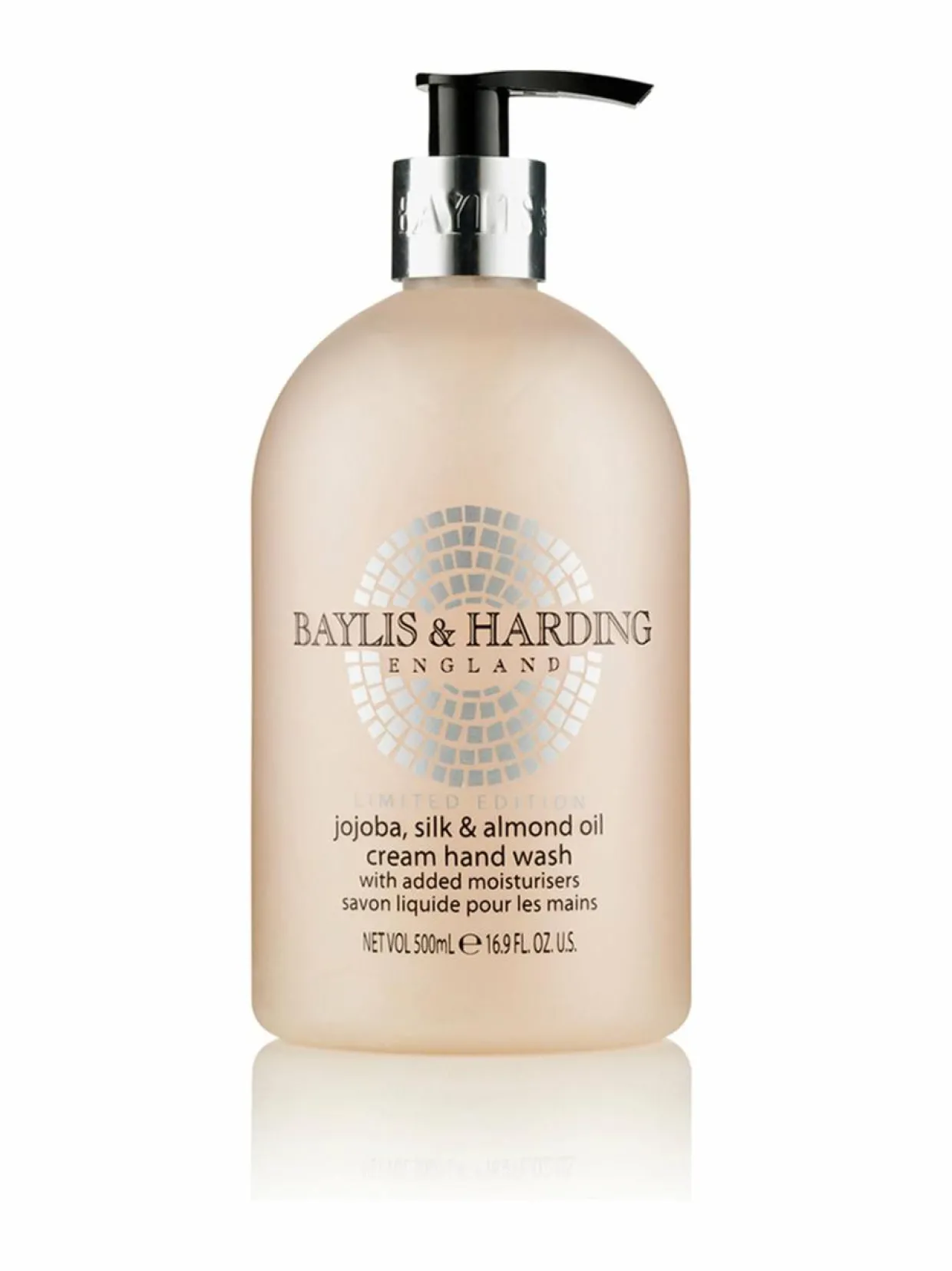 Jojoba, Silk & Almond Oil -nestesaippua 500 ml