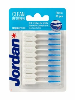 Jordan Clean Between -hammastikut 20 kpl