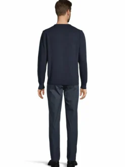 Julian V-neck -puuvillaneule