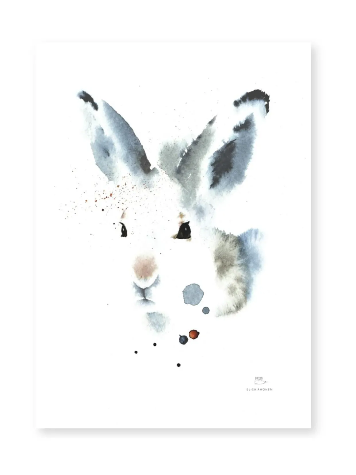 Juliste Metsäjänis 50x70 cm