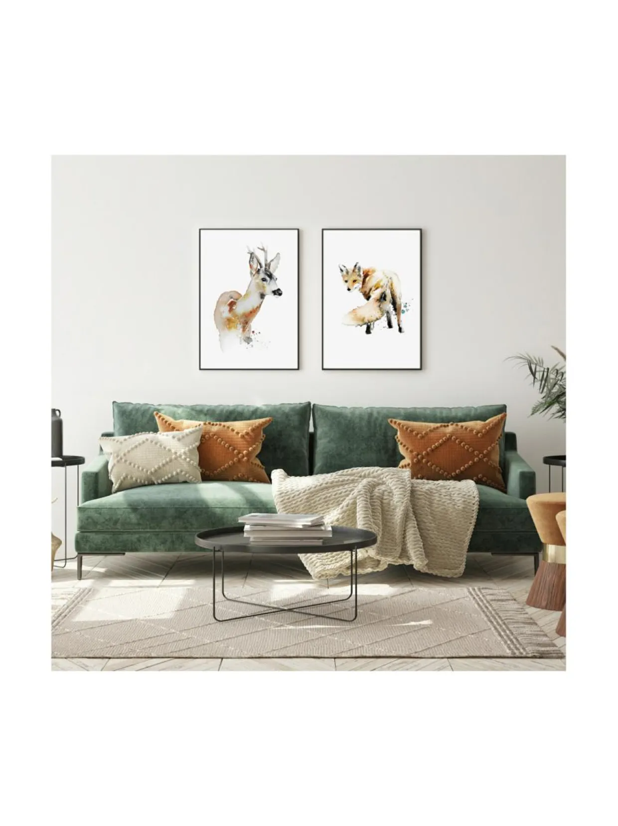 Juliste Metsäkauris 50x70 cm